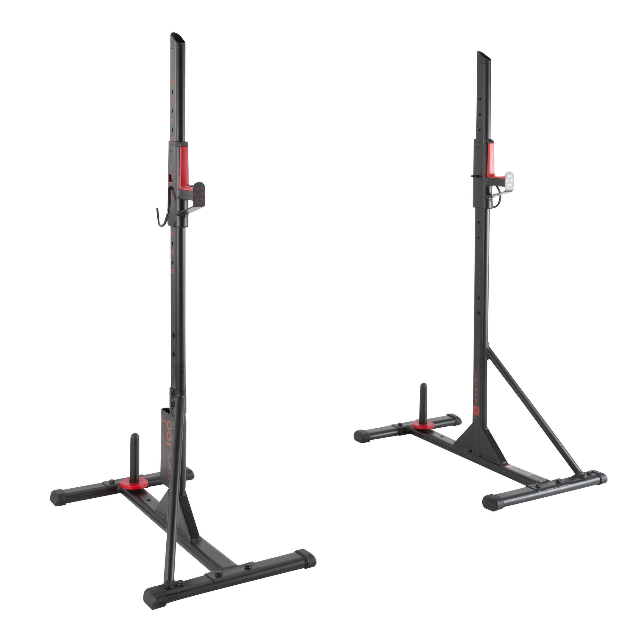 100 Weight Training Bar Rack Domyos by Decathlon