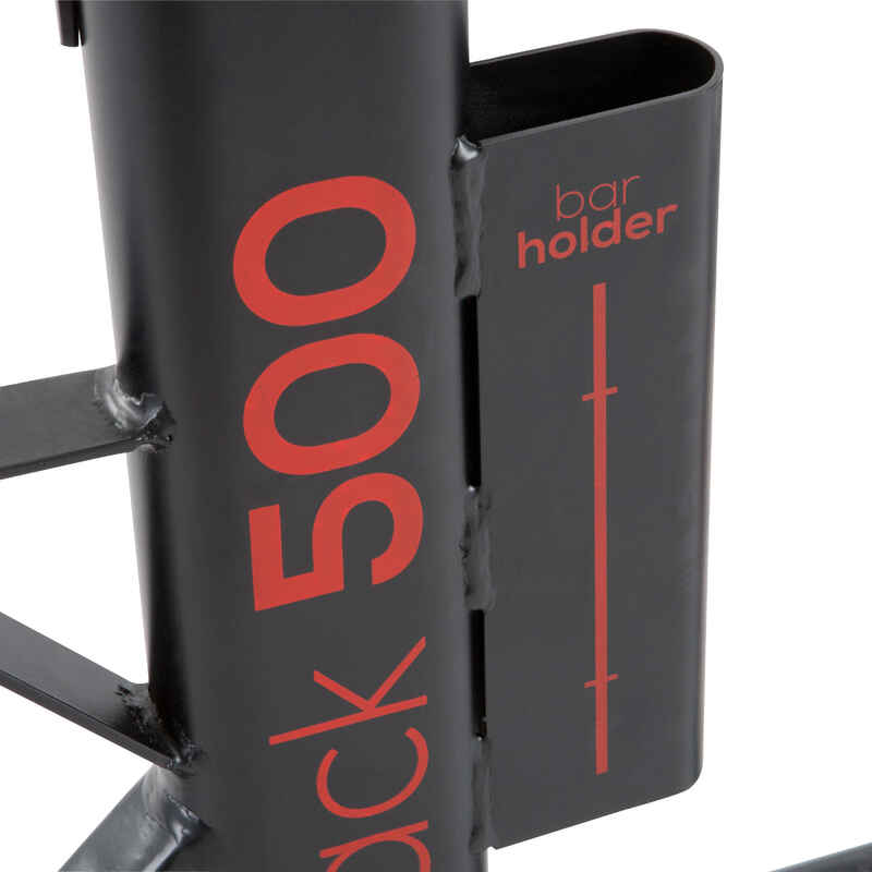 Weight Training Rack Squats Chinups Decathlon