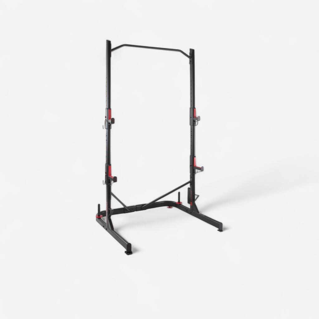 Rack de musculation squat traction