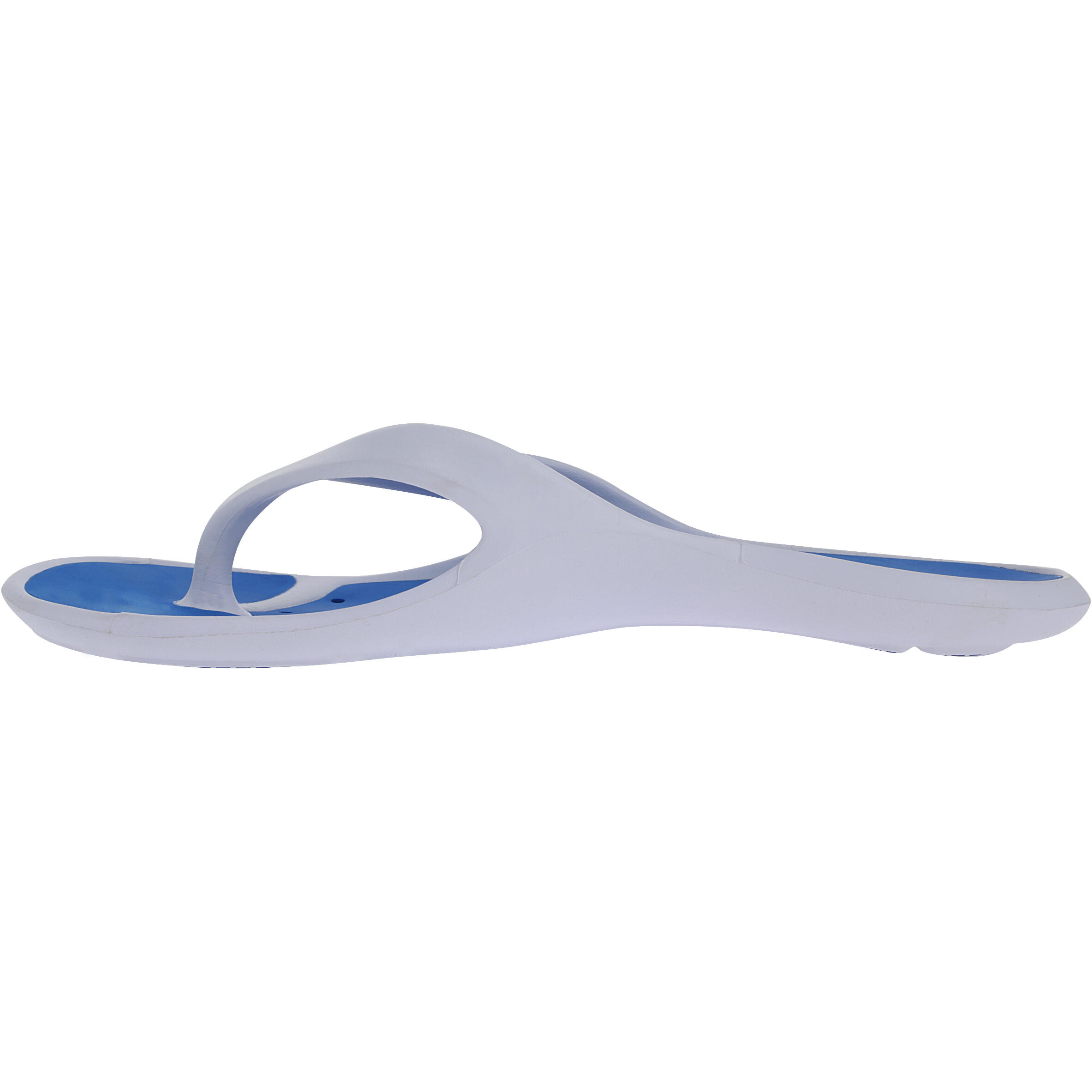 Men's pool flip-flops - White Blue 3/9