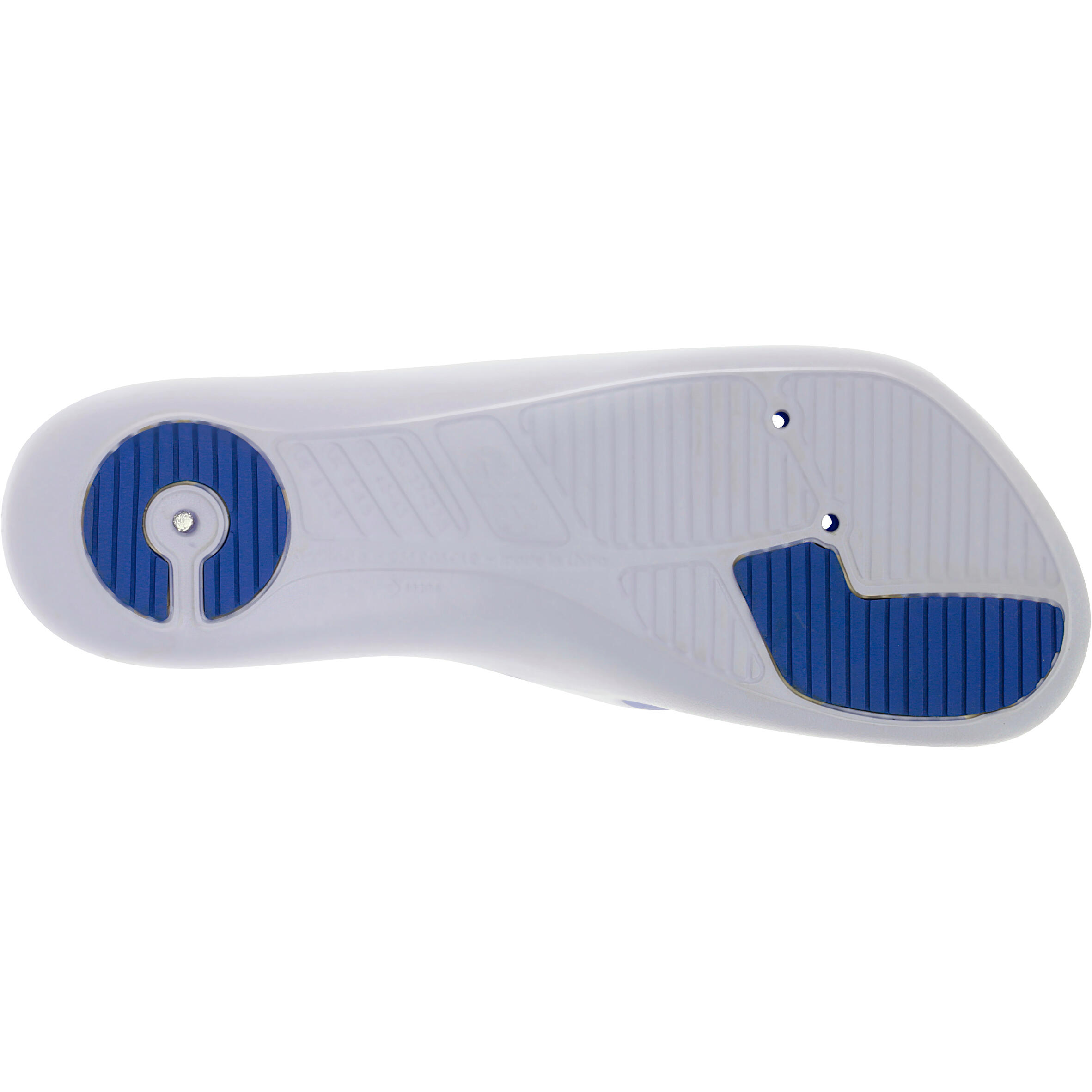 Men's pool flip-flops - White Blue 6/9