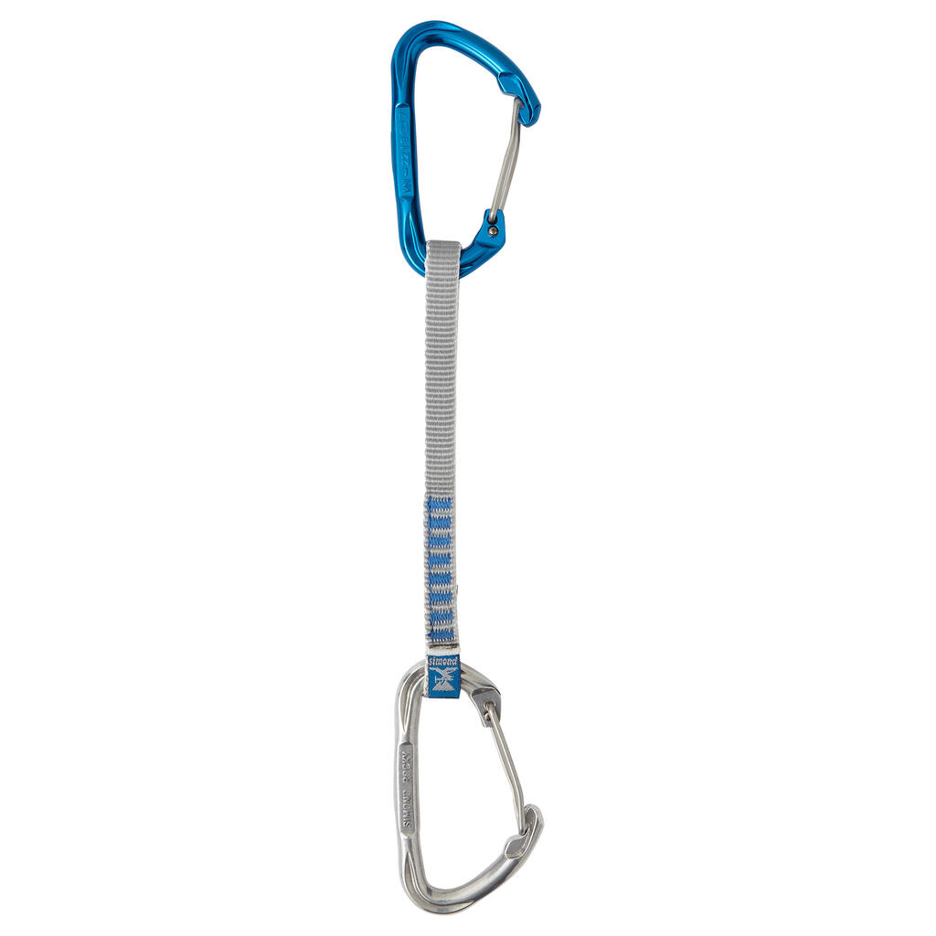 Climbing and mountaineering quickdraw - rocky wire 17 cm