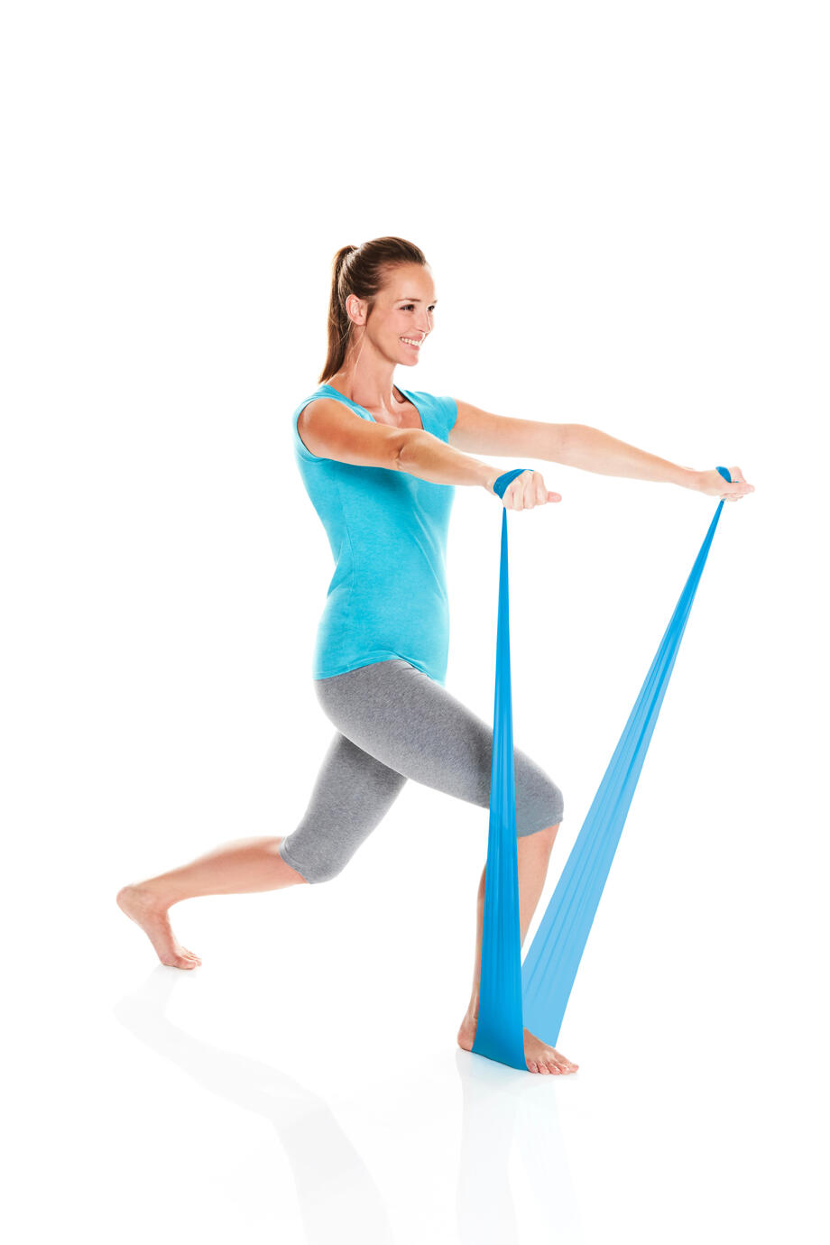 STANDING RESISTANCE BAND HAMMER CURL STANDING RESISTANCE BAND HAMMER CURL