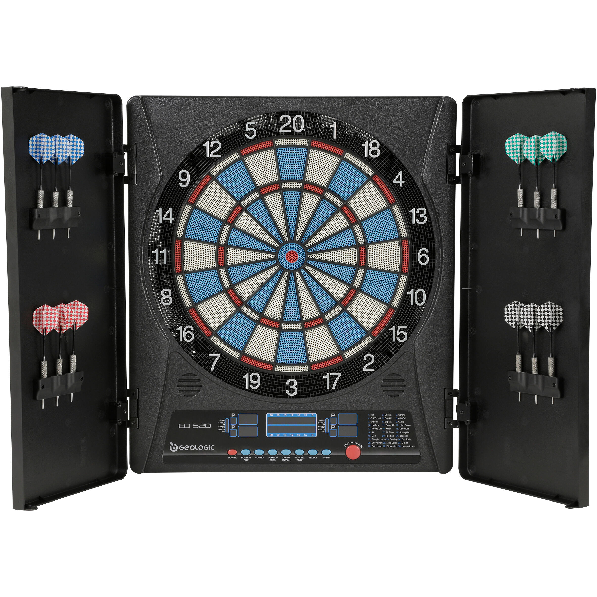 Canaveral ELEKTRONISCH DARTBORD ED520 Decathlon