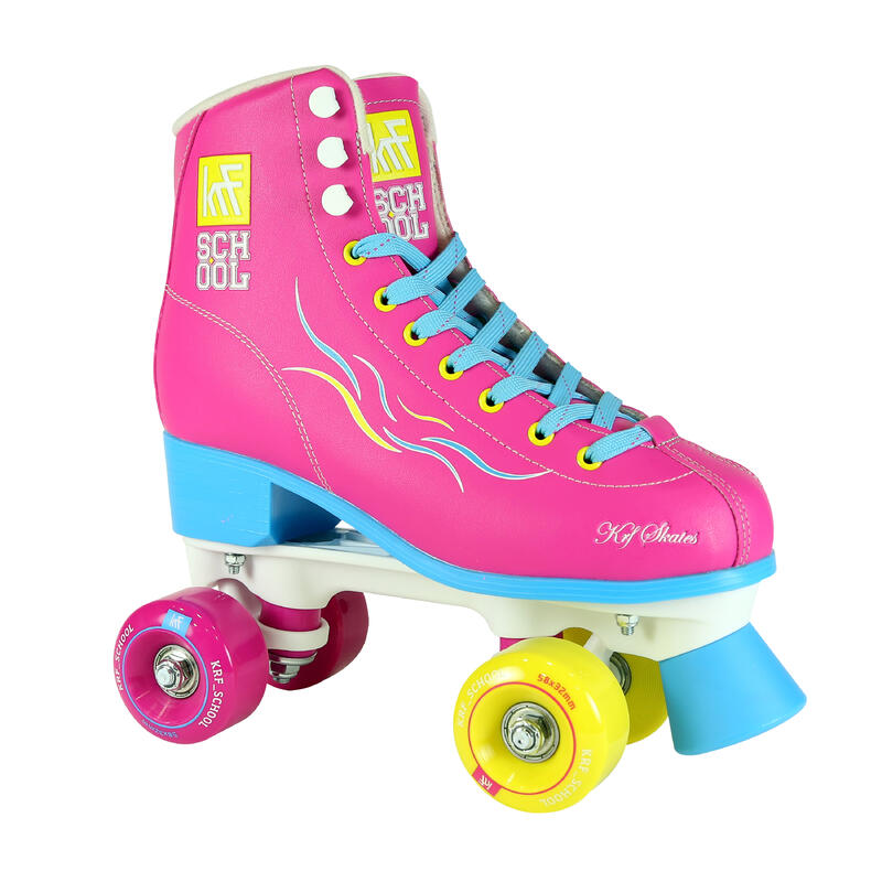 Patins à roulettes enfants QUAD KRF SCHOOL TCI Limited Edition Rose