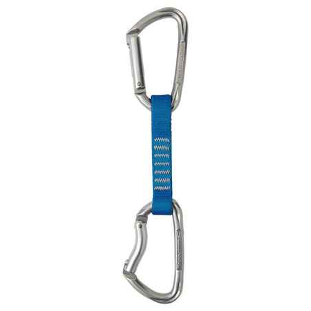 CLIMBING AND MOUNTAINEERING QUICKDRAW KLIMB 11 CM - GREY