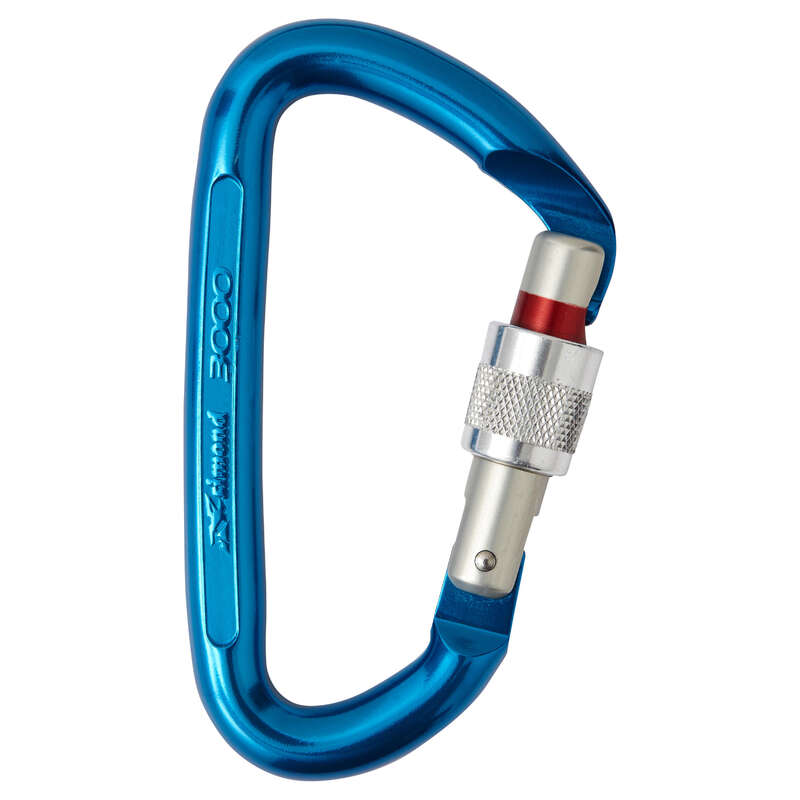 SIMOND Secure Carabiner 3000 Blue Decathlon
