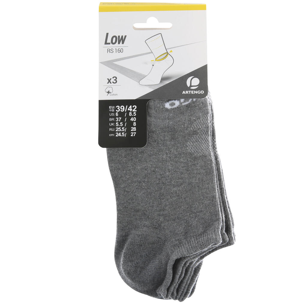 Low Sports Socks Tri-Pack RS 160 