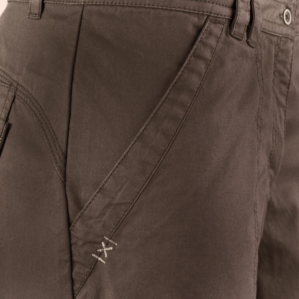 Wanderhose Arpenaz 100 Damen braun