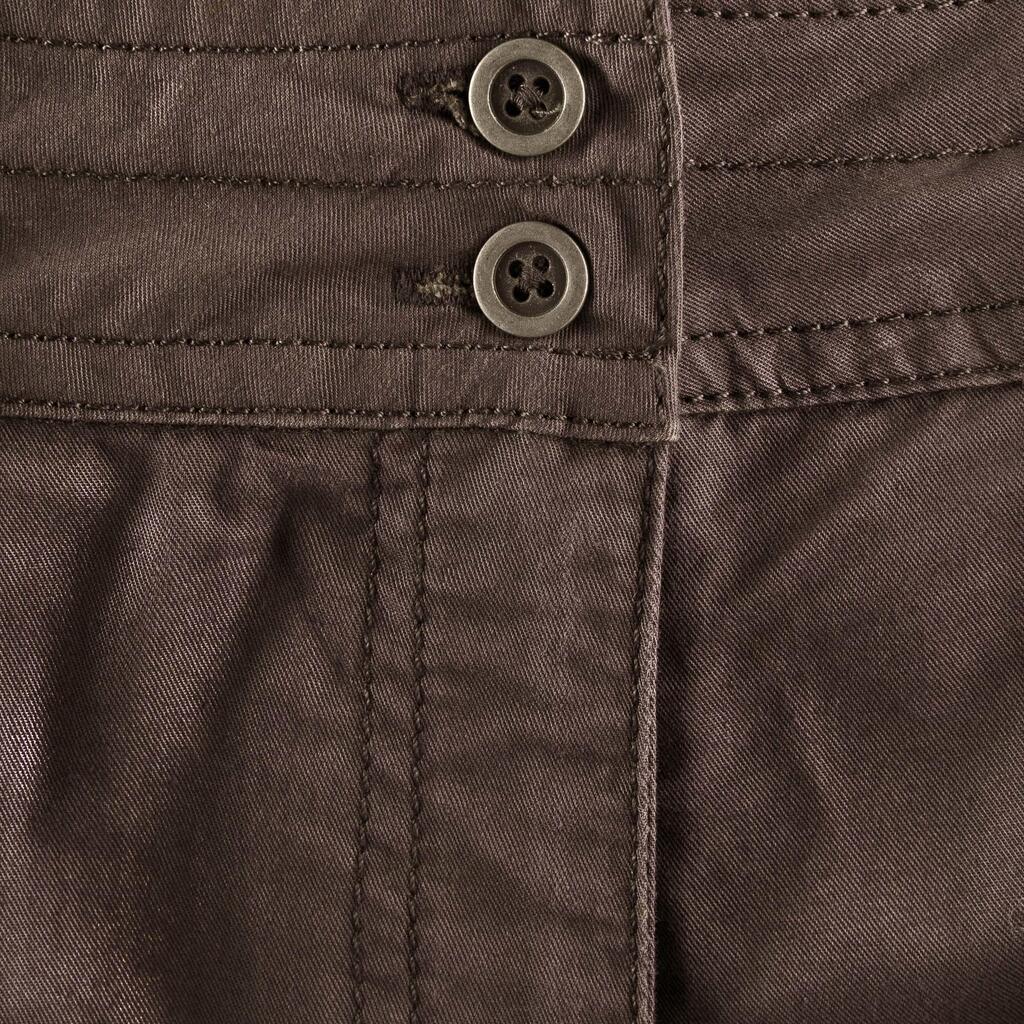 Wanderhose Arpenaz 100 Damen braun