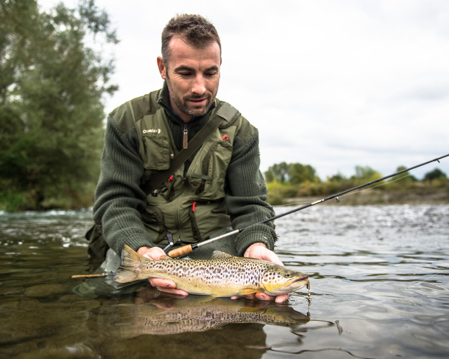 Pêche de la truite au leurre, quelle ligne choisir ? Le nylon