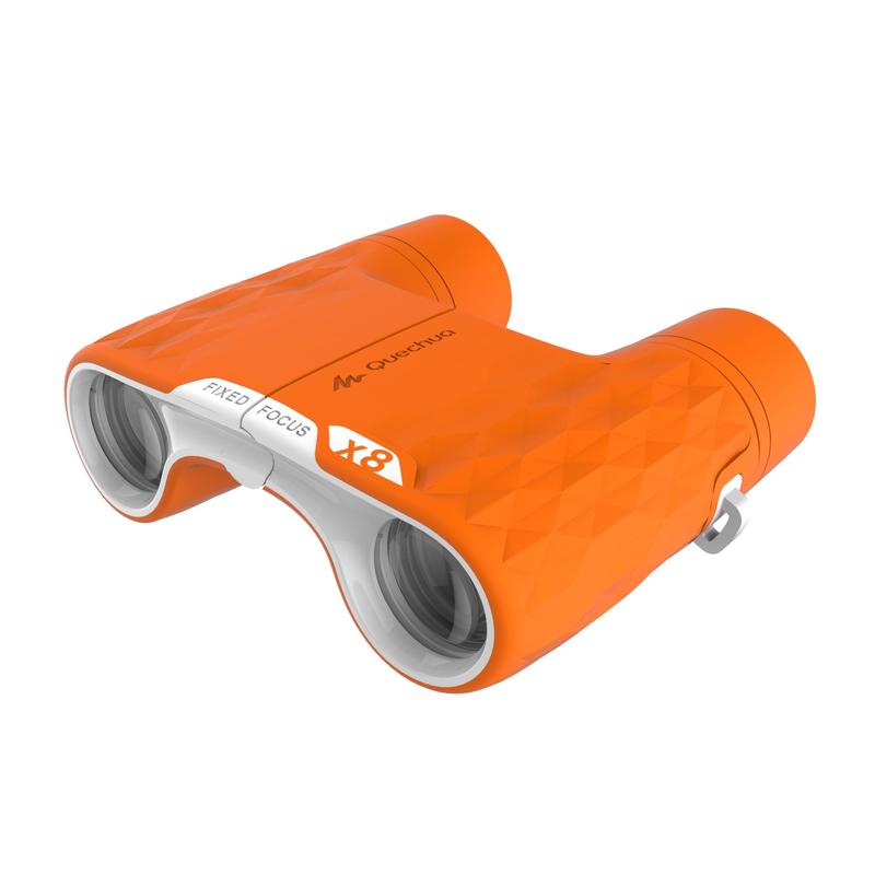 Children's binoculars without adjustment x8 magnification - Orange Children's binoculars without adjustment x8 magnification - Orange