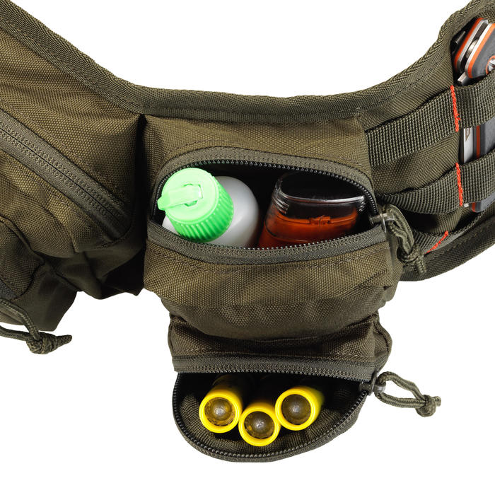 JagdBauchtasche 7 l XAccess khaki Solognac DECATHLON