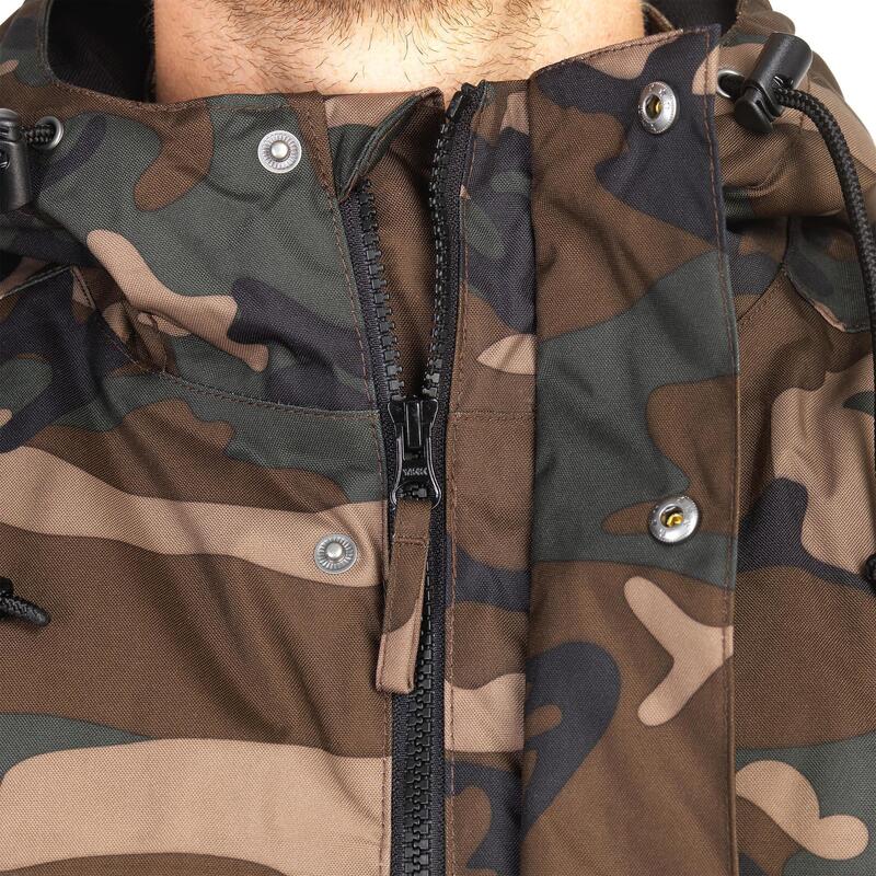 Jagdjacke / Regenjacke 100 warm camouflage