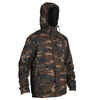 HUNTING WARM WATERPROOF JACKET CAMOUFLAGE WOODLAND GREEN 100