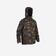 VESTE CHASSE CHAUDE 100 CAMOUFLAGE WOODLAND VERT
