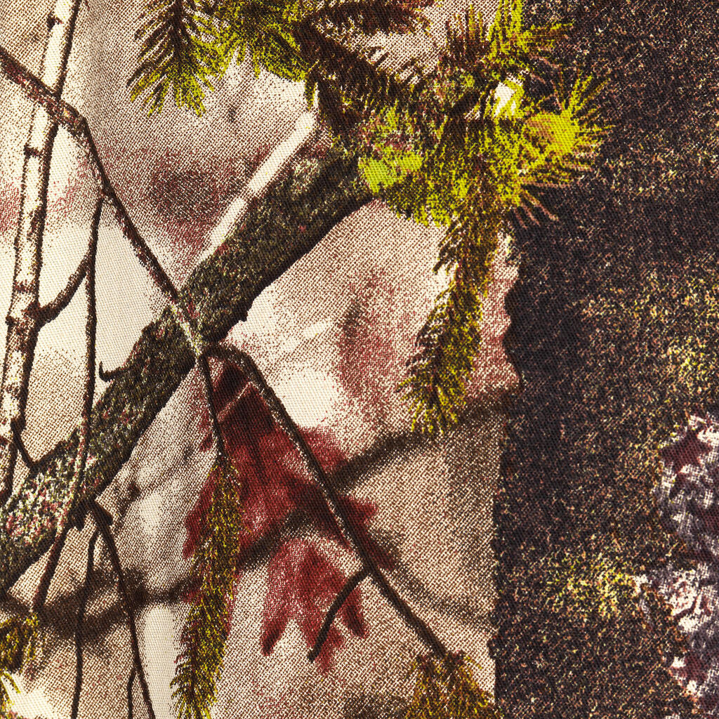 Jagdjacke 100 leicht camouflage Waldmuster