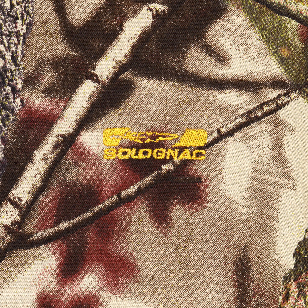 Jagdjacke 100 leicht camouflage Waldmuster