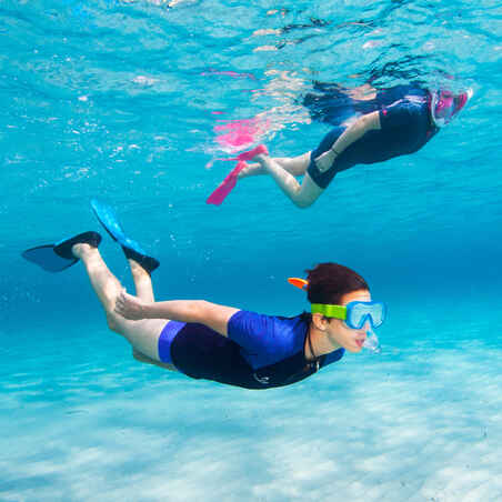 SNK 520 Kids Snorkelling Fins - Coral Pink