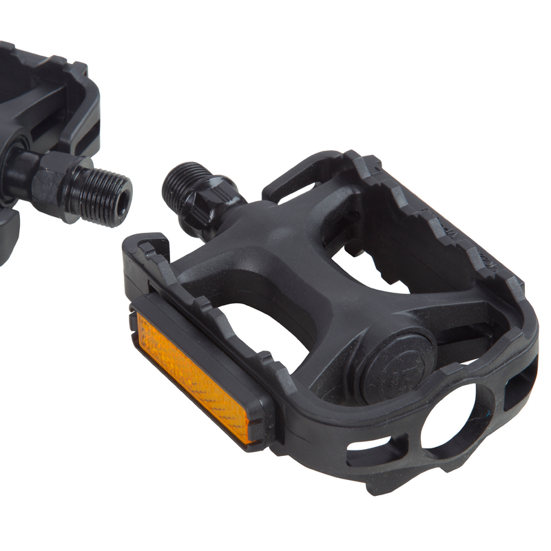 Pédales Plates VTT/Vélo Ville – Brand X – Noires – Neuves