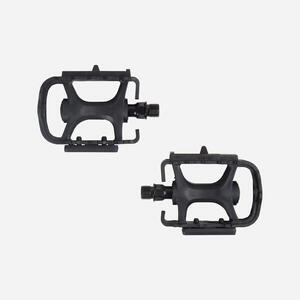 Pedales MTB planos resina Rockrider 100