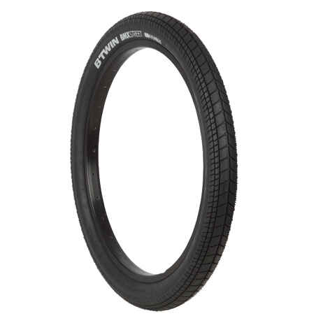 Street BMX Bike Tyre (Black) - 20x2.108553195