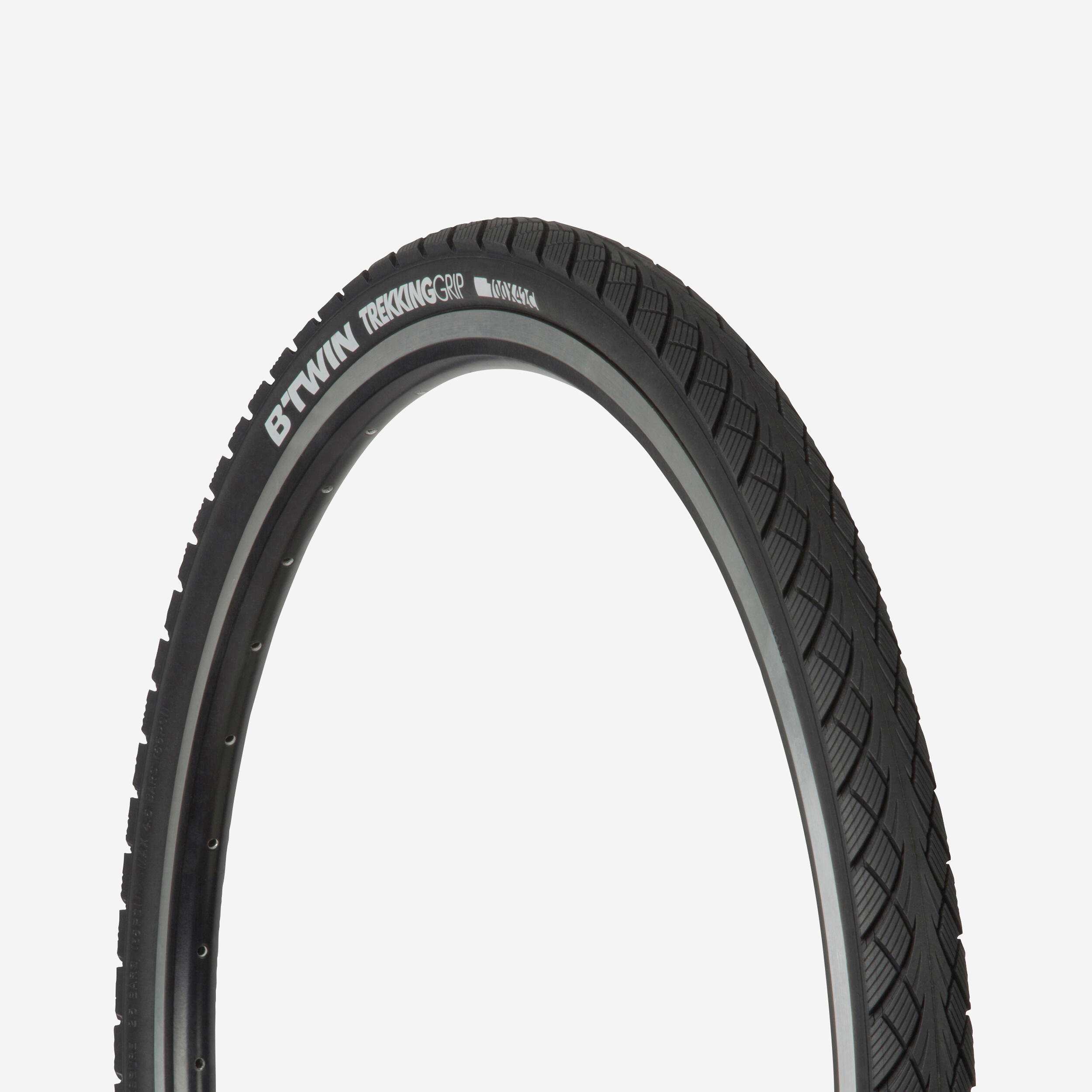 Pneu Trekking 1 Grip 700x42 - BTWIN