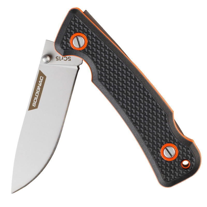 Axis folding knife 85 grip black Decathlon