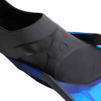 520 Adult Snorkelling Fins - Black and Blue