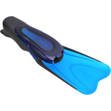 520 Adult Snorkelling Fins - Black and Blue