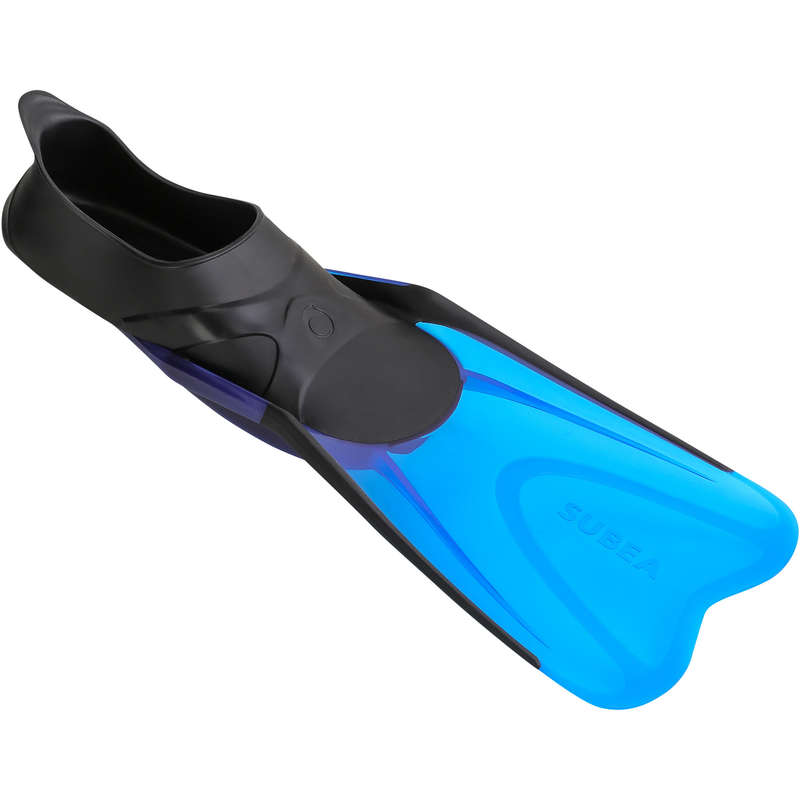 SNORKELING FINS Snorkeling - 520 Snorkelling Fins - Blue SUBEA - Snorkeling