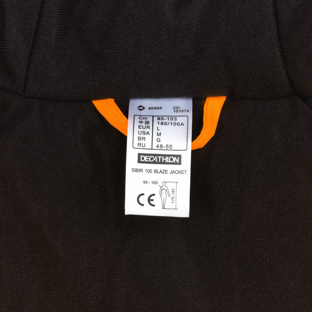 Thermo-Jagdjacke Sibir 100 neonorange