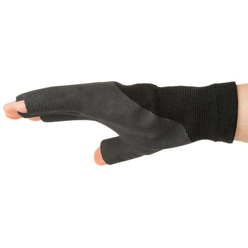 Guantes Sin Dedos Vela Sailing 100 Adulto Negro