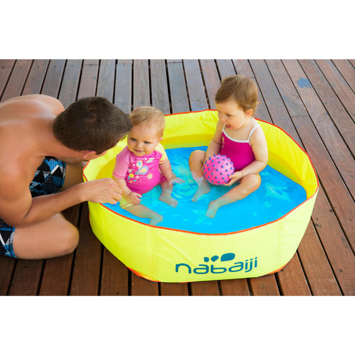 Nabaiji Petite piscine enfant TIDIPOOL bleue avec sac de transport