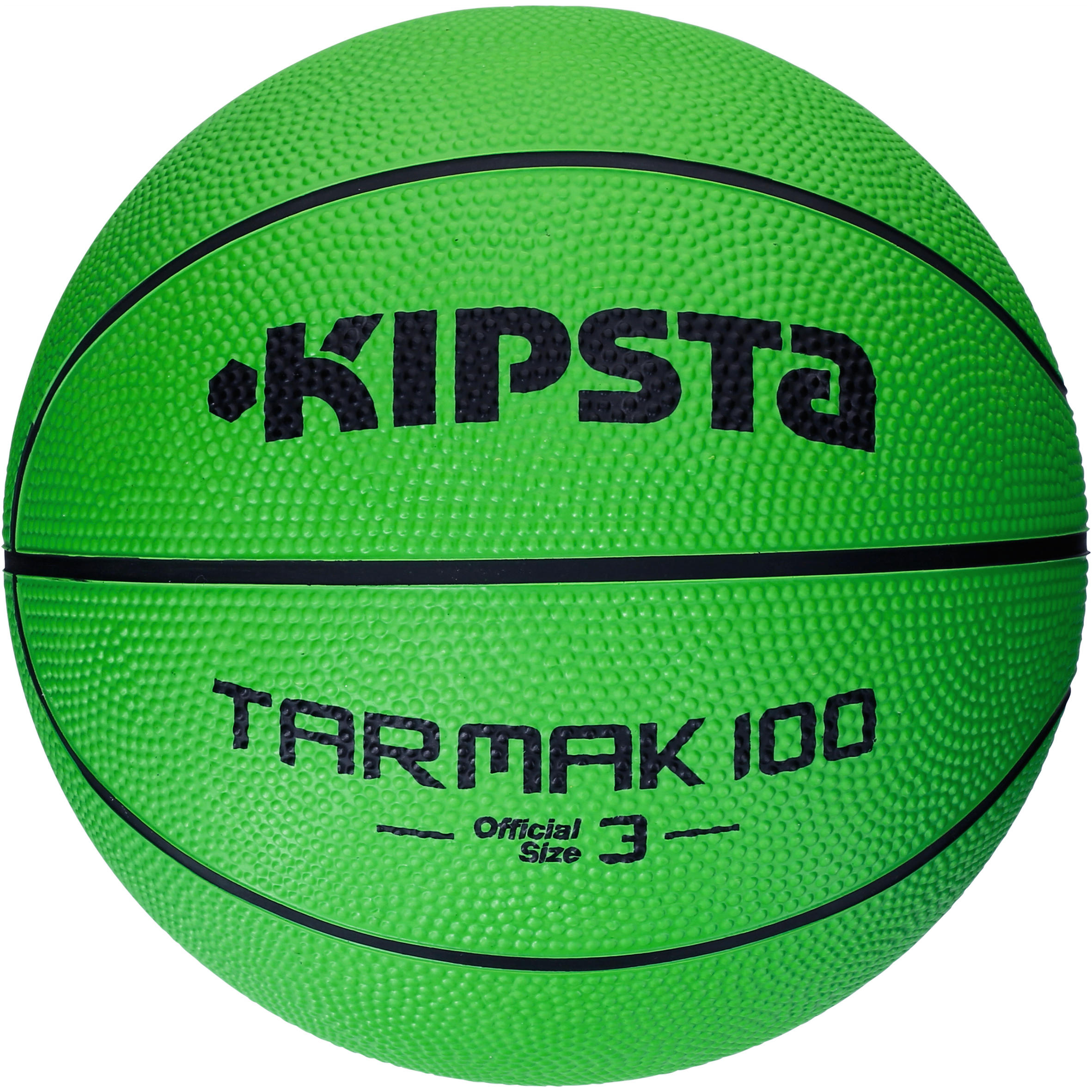 Tarmak 100 Kids Size 3 Basketball Green