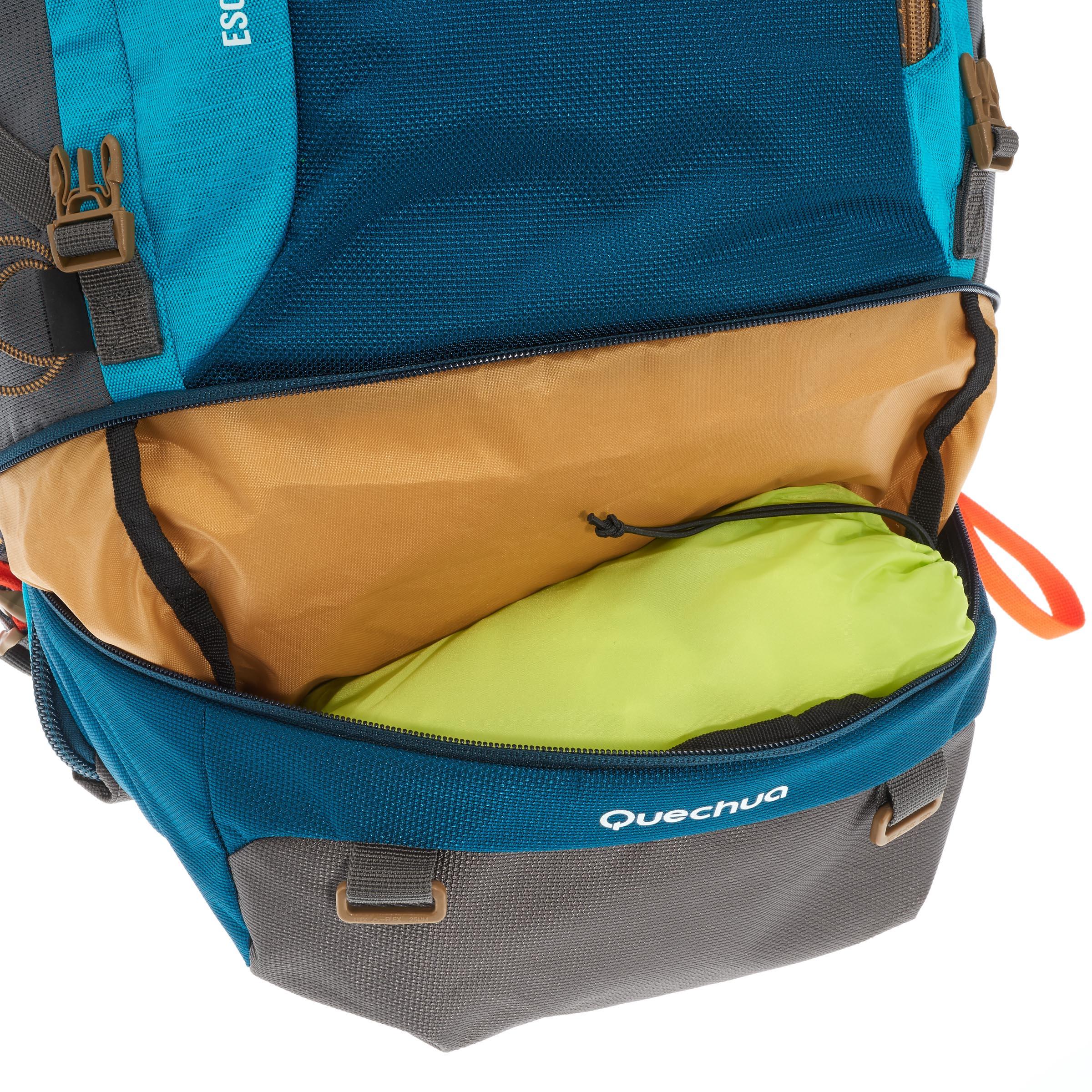 aqua blue backpack