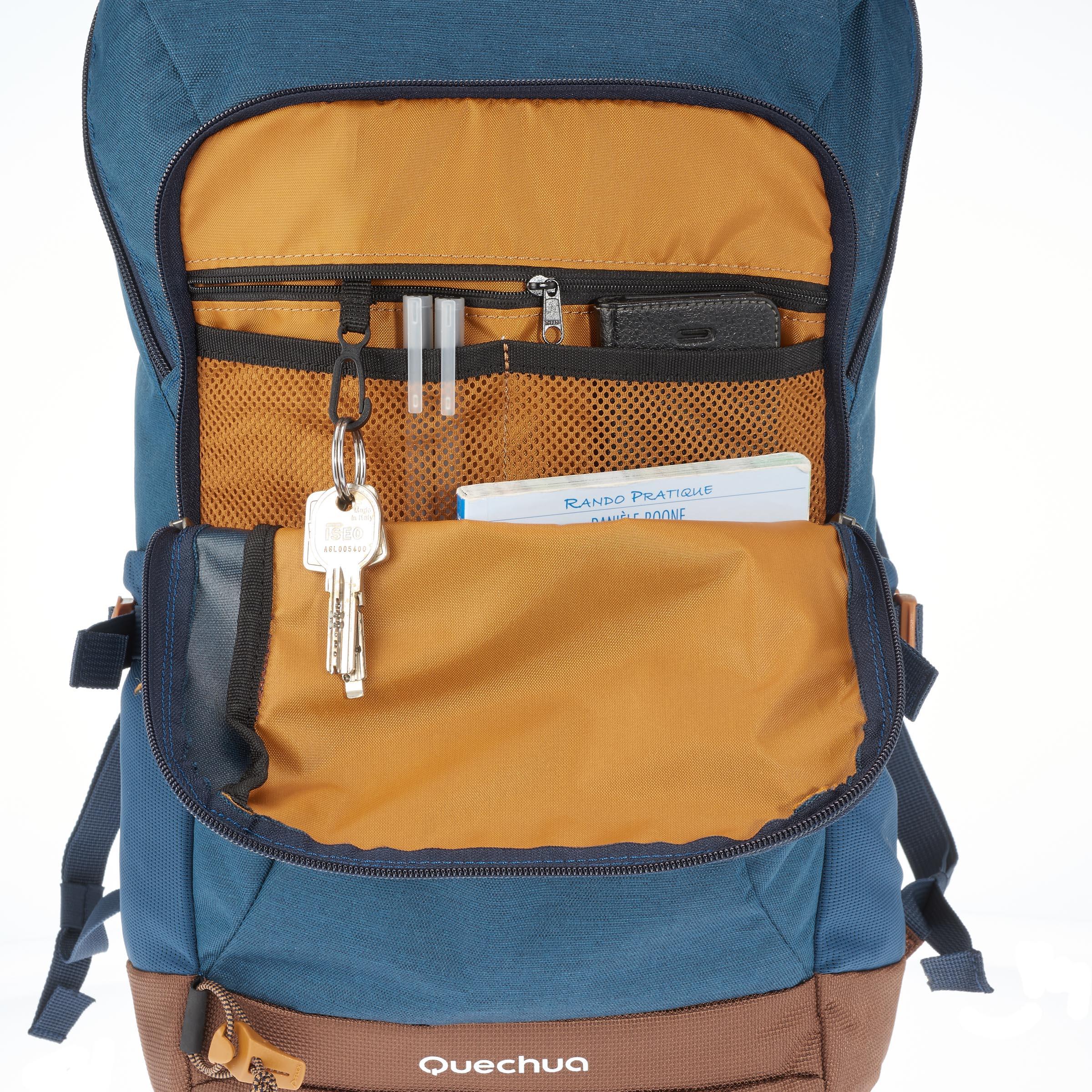 Decathlon Quechua 20 L Hiking Cooler Backpack, Blue Multi India