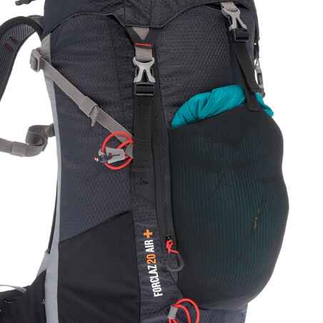 MH500 20L Mountain Hiking Backpack - Black