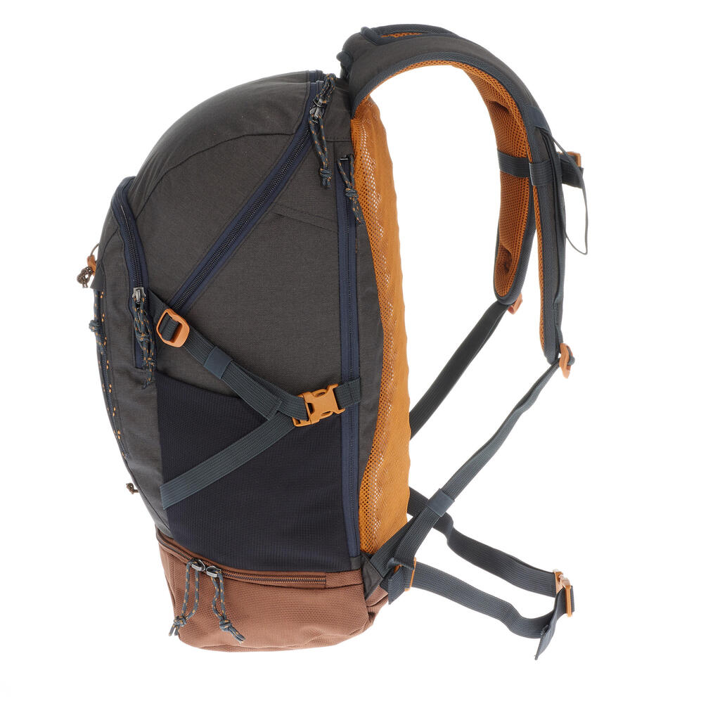 Tamnosivi ranac za planinarenje NH500 (30 l)