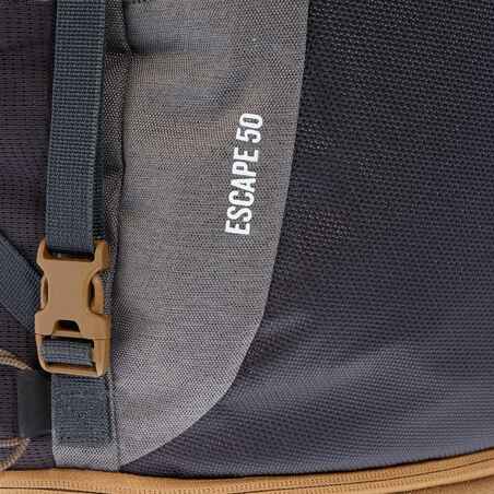 Men's Travel Backpack 50L - Grey