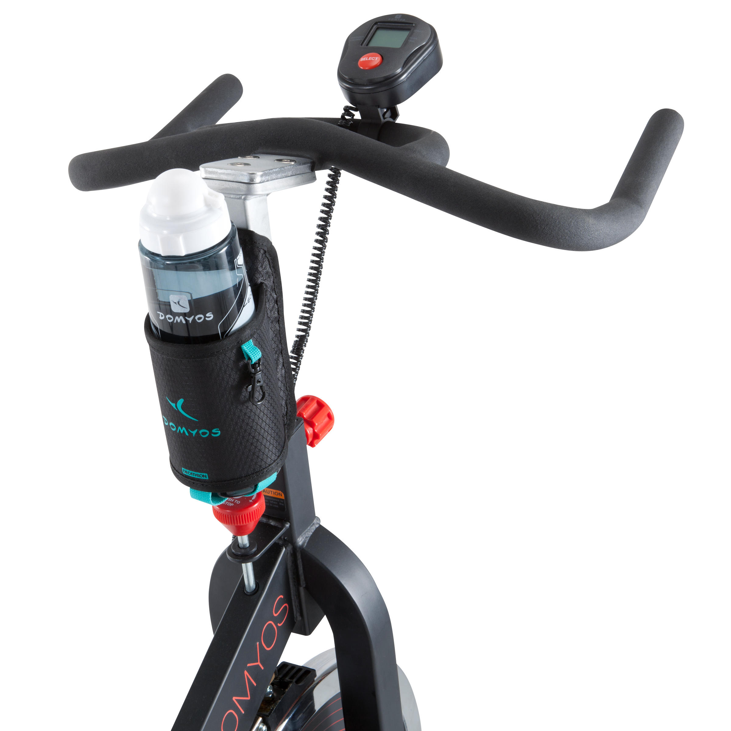 Cross Trainer Exercise Bike Magnetic Bottle Holder Decathlon