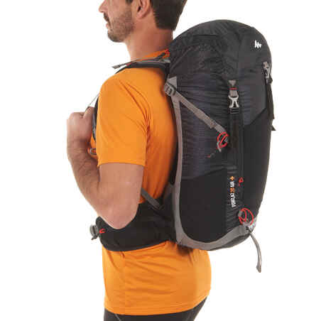 MH500 20L Mountain Hiking Backpack - Black