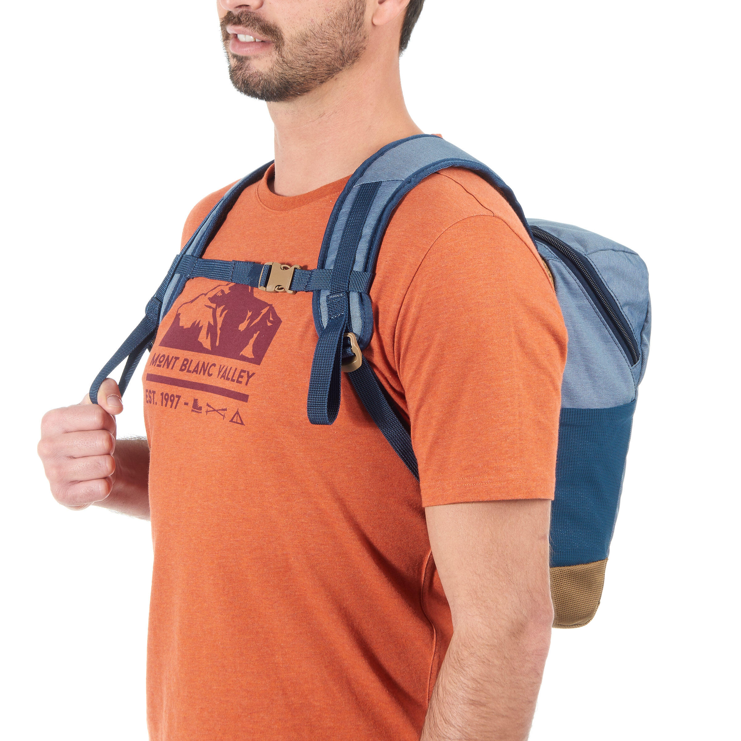 Maleta de montaña y trekking, Quechua NH500 10L Azul - Decathlon