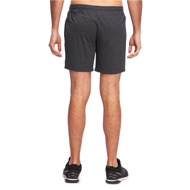 100 MidThigh RegularFit Stretching Shorts Dark Grey