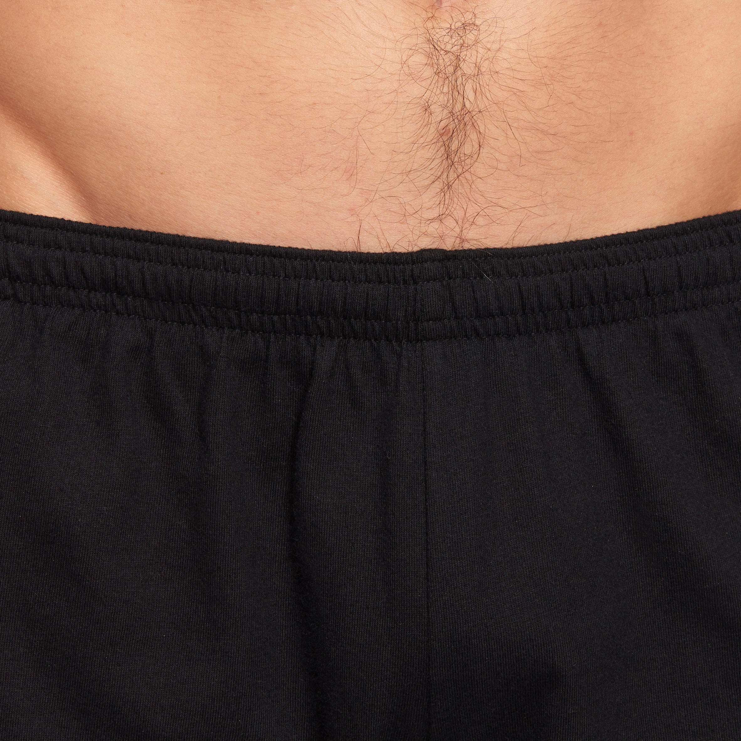 100 Mid-Thigh Gym Stretching Shorts - Black 5/9