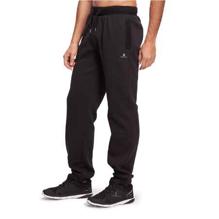 920 Regular-Fit Gym Stretching Bottoms - Black