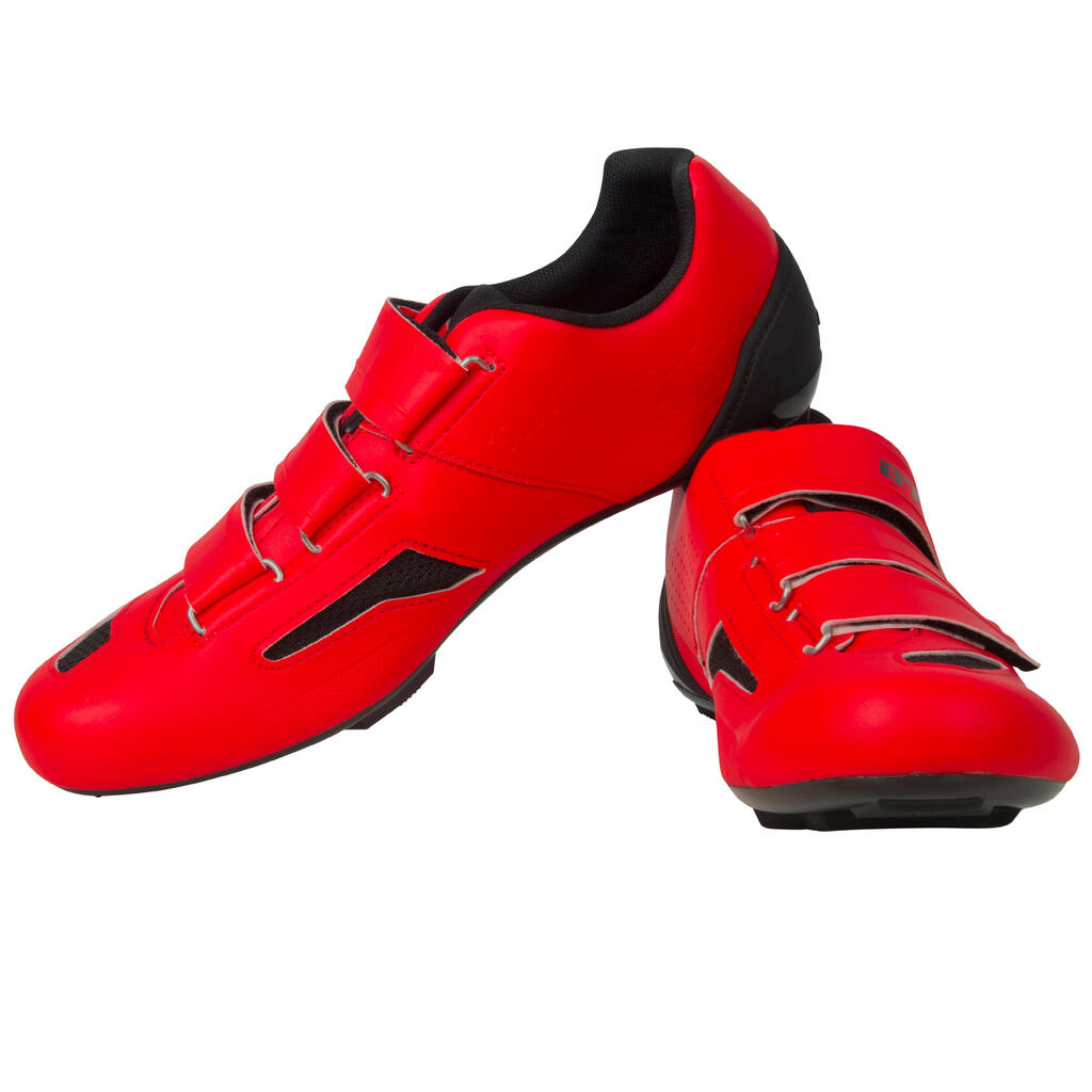 Fahrradschuhe Rennrad 500 rot