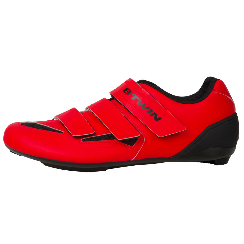 Fahrradschuhe Rennrad 500 rot