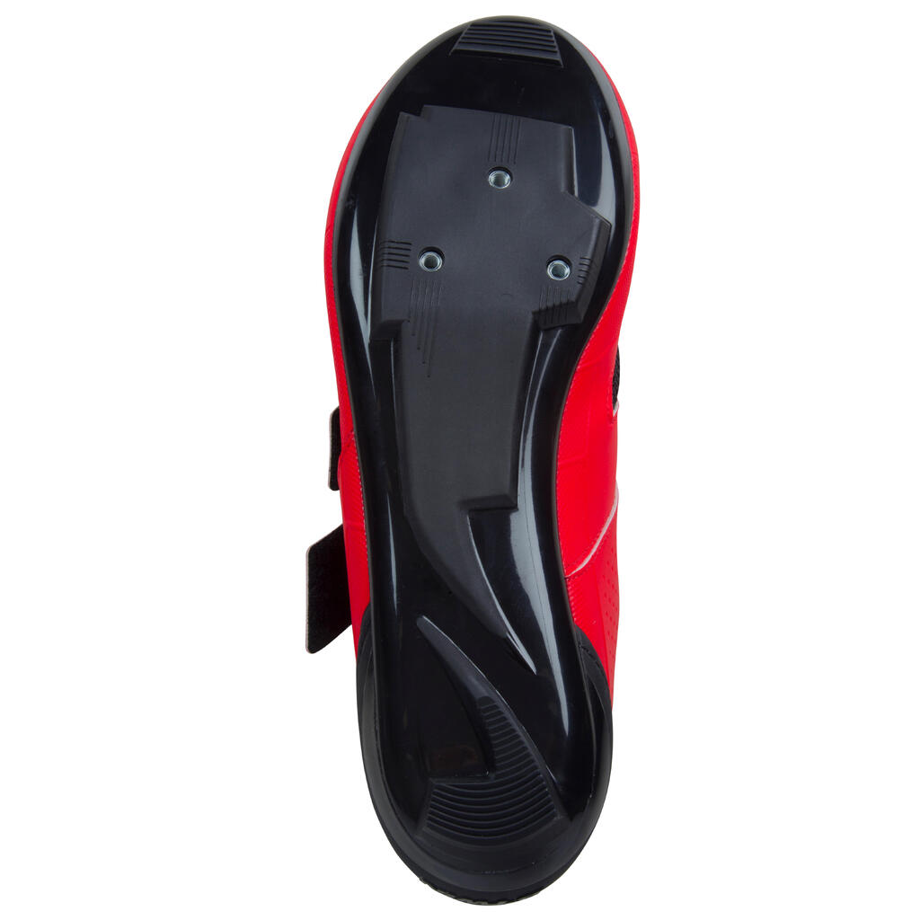 Fahrradschuhe Rennrad 500 rot