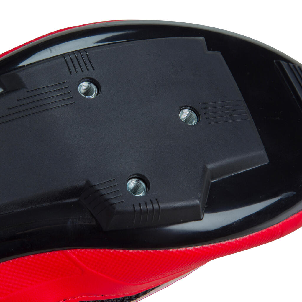 Fahrradschuhe Rennrad 500 rot